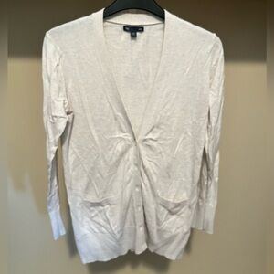 GAP Light Beige Knit Cardigan